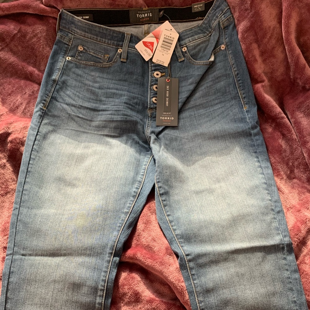 Torrid SkyHigh Skinny Jean: Premium Stretch